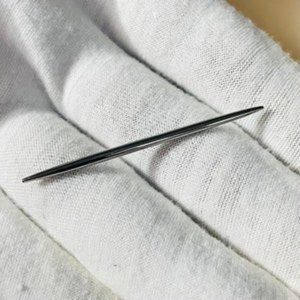 Black Rhodium Plated Tribal Spiked Tusk